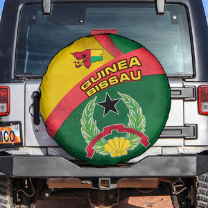 Guinea Bissau Spare Tire Cover Green Yellow Red Swirl - African Pride