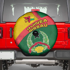 Guinea Bissau Spare Tire Cover Green Yellow Red Swirl - African Pride