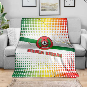 Guinea Bissau Blanket White Green Red Gradient - African Pride