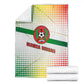 Guinea Bissau Blanket White Green Red Gradient - African Pride