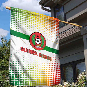 Guinea Bissau Garden Flag White Green Red Gradient - African Pride