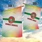 Guinea Bissau Garden Flag White Green Red Gradient - African Pride