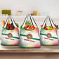 Guinea Bissau Grocery Bag White Green Red Gradient - African Pride