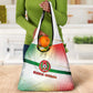Guinea Bissau Grocery Bag White Green Red Gradient - African Pride
