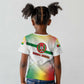 Guinea Bissau Kid T shirt White Green Red Gradient - African Pride