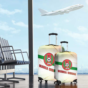 Guinea Bissau Luggage Cover White Green Red Gradient - African Pride