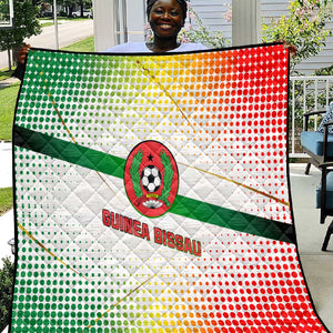 Guinea Bissau Quilt White Green Red Gradient - African Pride