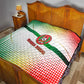Guinea Bissau Quilt White Green Red Gradient - African Pride