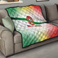 Guinea Bissau Quilt White Green Red Gradient - African Pride
