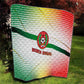 Guinea Bissau Quilt White Green Red Gradient - African Pride