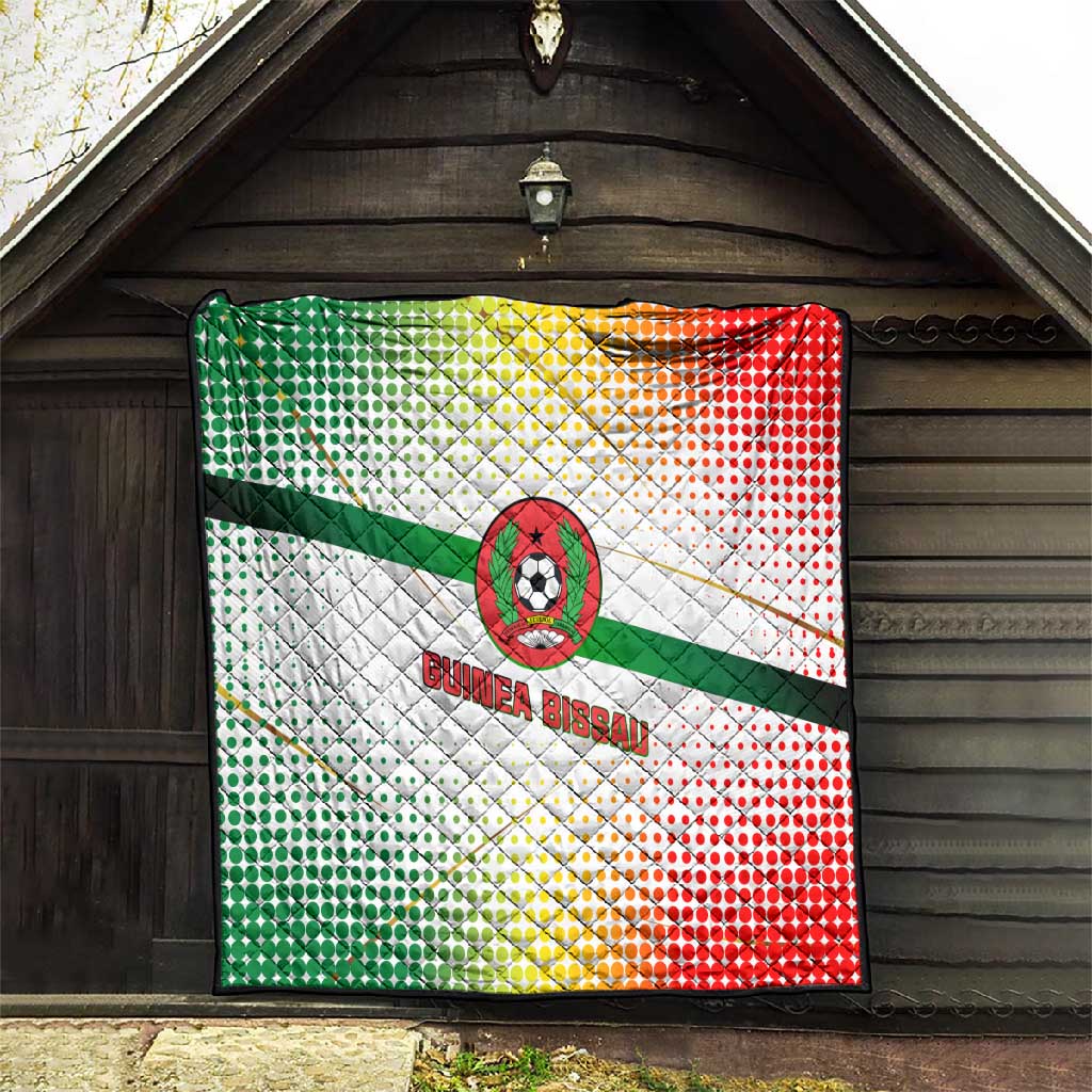 Guinea Bissau Quilt White Green Red Gradient - African Pride