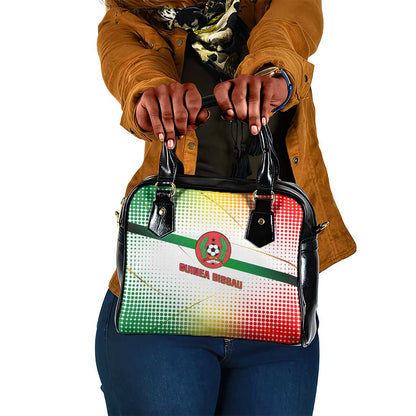 Guinea Bissau Shoulder Handbag White Green Red Gradient - African Pride