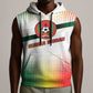 Guinea Bissau Sleeveless Hoodie White Green Red Gradient - African Pride