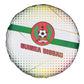 Guinea Bissau Spare Tire Cover White Green Red Gradient - African Pride