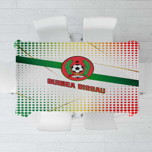 Guinea Bissau Tablecloth White Green Red Gradient - African Pride