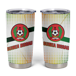 Guinea Bissau Tumbler Cup White Green Red Gradient - African Pride