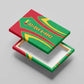 Guinea Bissau Canvas Wall Art Red Green Yellow Stripe Design and Black Star - African Pride