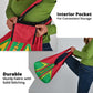 Guinea Bissau Grocery Bag Red Green Yellow Stripe Design and Black Star - African Pride