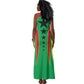 Guinea Bissau Tank Maxi Dress Red Green Yellow Stripe Design and Black Star - African Pride