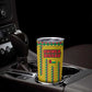 Guinea Bissau Tumbler Cup Yellow Tribal Geometric Design and National Flag - African Pride