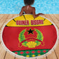 Guinea Bissau Beach Blanket Red Yellow Green Geometric - African Pride