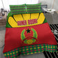 Guinea Bissau Bedding Set Red Yellow Green Geometric - African Pride