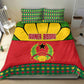 Guinea Bissau Bedding Set Red Yellow Green Geometric - African Pride