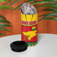 Guinea Bissau 4 in 1 Can Cooler Tumbler Red Yellow Green Geometric - African Pride