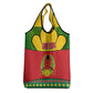 Guinea Bissau Grocery Bag Red Yellow Green Geometric - African Pride