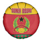 Guinea Bissau Spare Tire Cover Red Yellow Green Geometric - African Pride