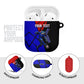 Personalized Cape Verde Soccer Shark Mascot AirPods Case Blue Sharks Football Player Dynamic Graphic