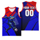Personalized Cape Verde Soccer Shark Mascot Basketball Jersey Blue Sharks Football Player Dynamic Graphic