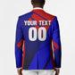 Personalized Cape Verde Soccer Shark Mascot Blazer Blue Sharks Football Player Dynamic Graphic