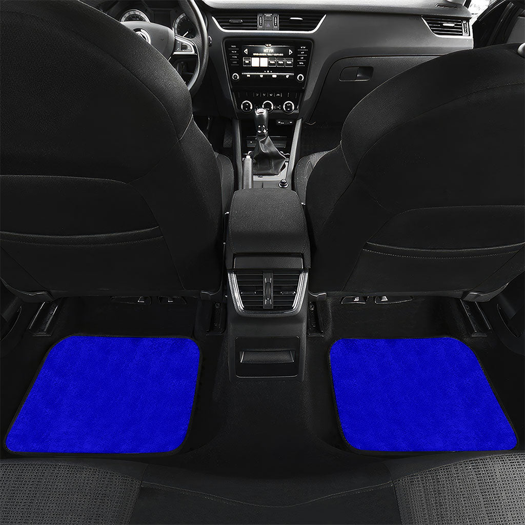 Personalized Cape Verde Soccer Shark Mascot Car Mats Blue Sharks Football Player Dynamic Graphic
