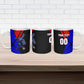 Personalized Cape Verde Soccer Shark Mascot Ceramic Mug Blue Sharks Football Player Dynamic Graphic