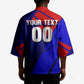 Personalized Cape Verde Soccer Shark Mascot Kimono Blue Sharks Football Player Dynamic Graphic