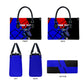 Personalized Cape Verde Soccer Shark Mascot Leather Bag Blue Sharks Football Player Dynamic Graphic