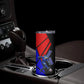 Personalized Cape Verde Soccer Shark Mascot Skinny Tumbler Blue Sharks Football Player Dynamic Graphic