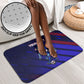 Personalized Cape Verde Soccer Bathroom Set Shark Mascot Football Player Striped Pattern