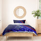 Personalized Cape Verde Soccer Bedding Set Shark Mascot Football Player Striped Pattern