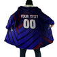 Personalized Cape Verde Soccer Cloak Shark Mascot Football Player Striped Pattern