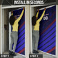 Personalized Cape Verde Soccer Door Cover Shark Mascot Football Player Striped Pattern
