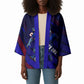 Personalized Cape Verde Soccer Kimono Shark Mascot Football Player Striped Pattern