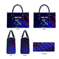 Personalized Cape Verde Soccer Leather Bag Shark Mascot Football Player Striped Pattern