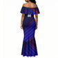 Personalized Cape Verde Soccer Mermaid Dress Shark Mascot Football Player Striped Pattern
