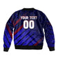 Personalized Cape Verde Soccer Sleeve Zip Bomber Jacket Shark Mascot Football Player Striped Pattern