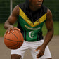 Comoros Sleeveless Hoodie - National Colors Green Yellow Black Crescent Moon and Stars Emblem - African Pride