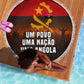 Angola Beach Blanket Red Black Yellow Grunge - African Pride