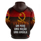 Angola Hoodie Red Black Yellow Grunge - African Pride