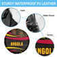 Angola Spare Tire Cover Red Black Yellow Tribal and Elephant - African Pride